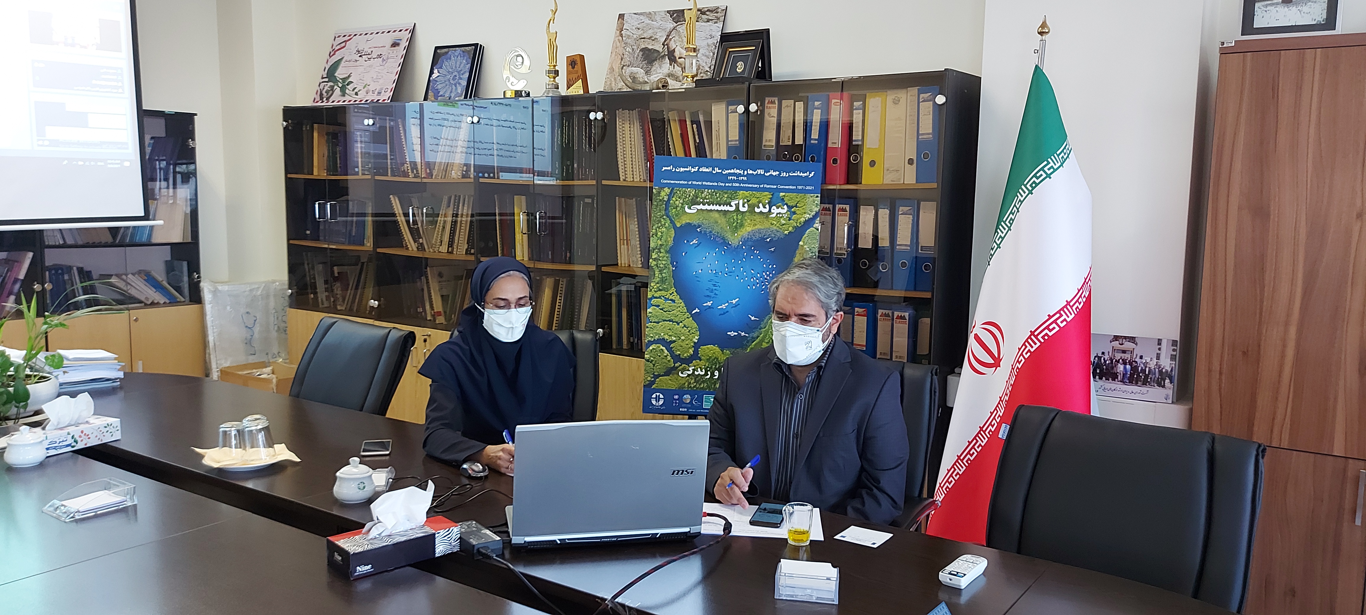 دستاوردهای طرح حفاظت از تالاب‌های ایران در دریاچه ارومیه در راه تالاب بختگان 