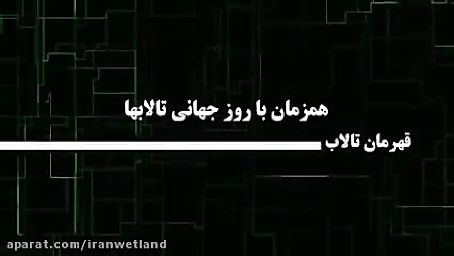 فراخوان انتخاب قهرمان تالاب و محیط بان نمونه تالابی در روز جهانی تالاب ها  